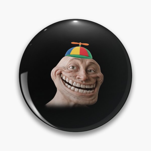 Item preview, Propeller Cap Realistic Troll Face Meme designed and sold by elderberry.