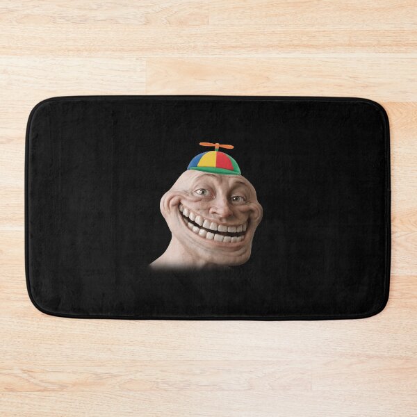 Item preview, Propeller Cap Realistic Troll Face Meme designed and sold by elderberry.