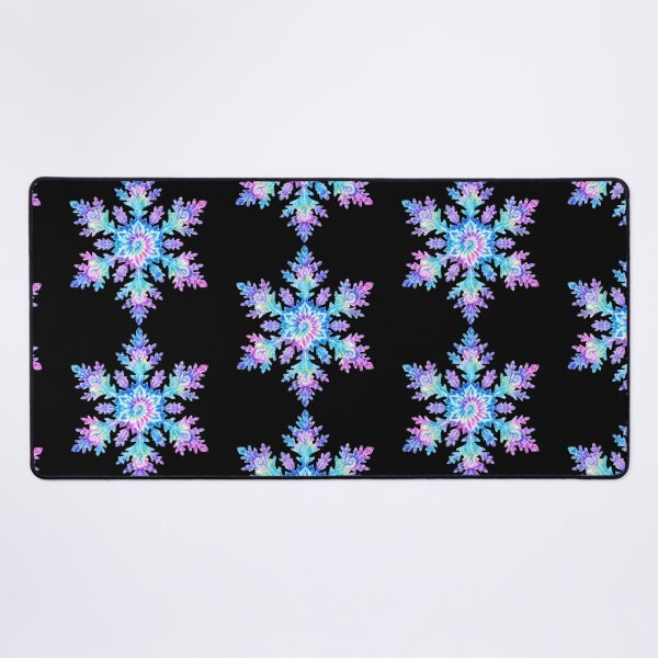 Item preview, Pastel Rainbow Tie-Dye Snowflake designed and sold by jgvisualarts.