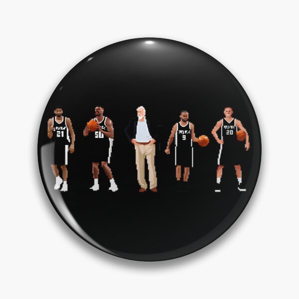 Item preview, David Robinson Gregg Popovich Tony Parker Manu Ginobili designed and sold by DAC-Art.
