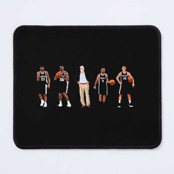 Item preview, David Robinson Gregg Popovich Tony Parker Manu Ginobili designed and sold by DAC-Art.
