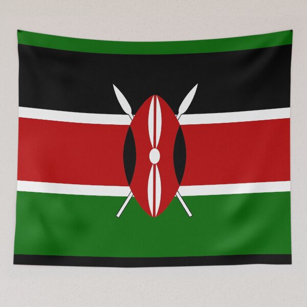 Item preview, Flag Of Kenya KE designed and sold by shitpostee.