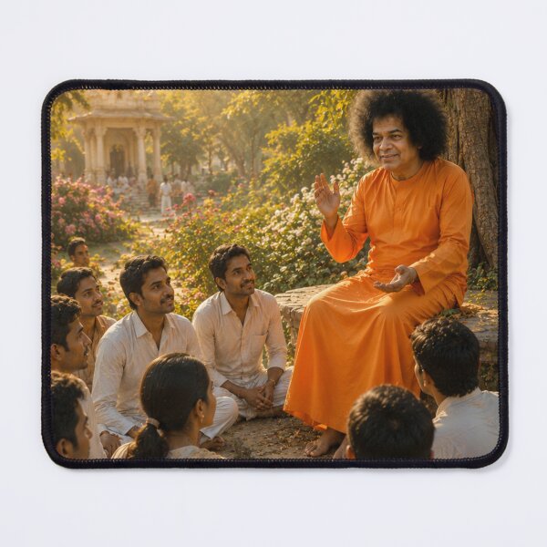 Item preview, Guru Poornima Series – Sathya Sai Baba Divine Wisdom Gathering Wall Art designed and sold by Homyar.
