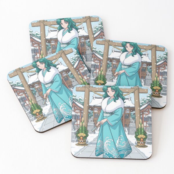 Item preview, Michiru at the New Year's Shrine designed and sold by Solace Sparkles.