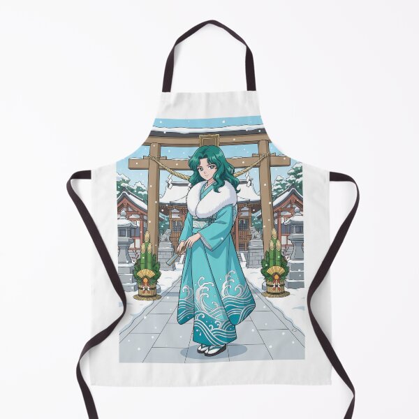 Item preview, Michiru at the New Year's Shrine designed and sold by Solace Sparkles.
