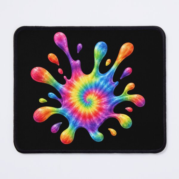 Item preview, Rainbow Tie-Dye Paint Splash designed and sold by jgvisualarts.