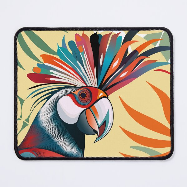 Item preview, Abstract Crested Parrot designed and sold by PAPEFOLIA.