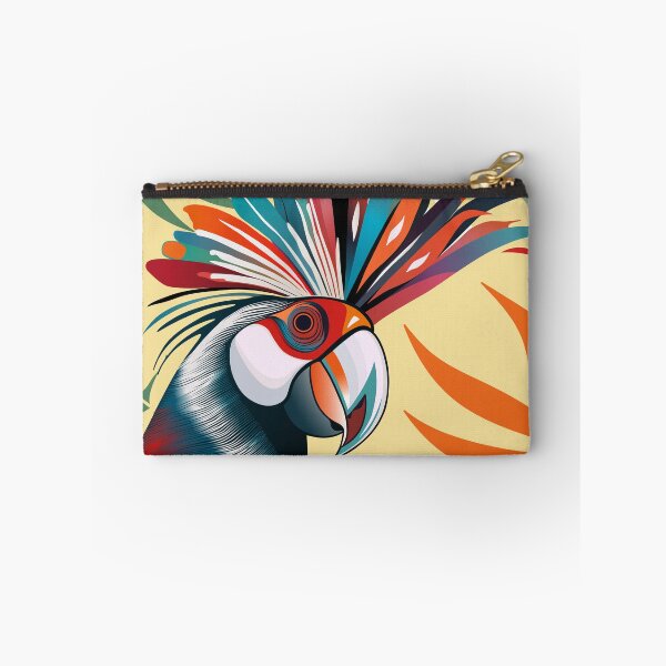 Item preview, Abstract Crested Parrot designed and sold by PAPEFOLIA.