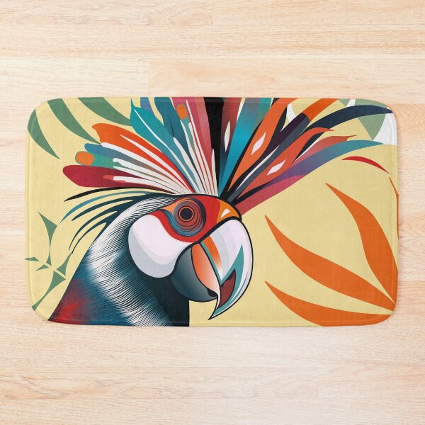 Item preview, Abstract Crested Parrot designed and sold by PAPEFOLIA.