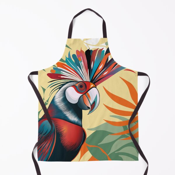 Item preview, Abstract Crested Parrot designed and sold by PAPEFOLIA.