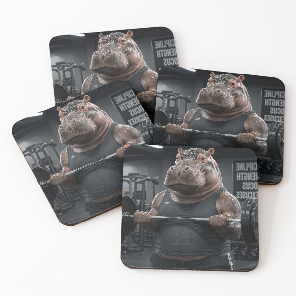 Item preview, Funny Fitness Animal Illustration designed and sold by say_li03.