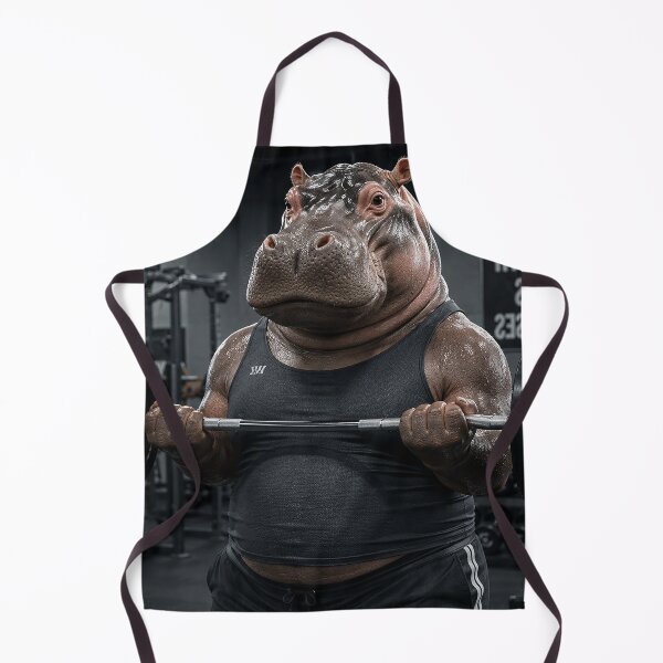 Item preview, Funny Fitness Animal Illustration designed and sold by say_li03.
