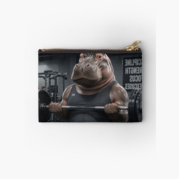 Item preview, Funny Fitness Animal Illustration designed and sold by Gdmark.