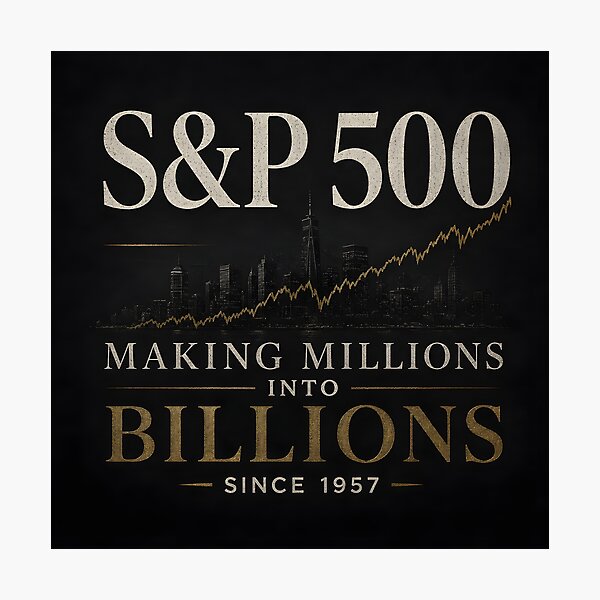 Item preview, S&P 500 Making Millions into Billions designed and sold by RockyLambda.