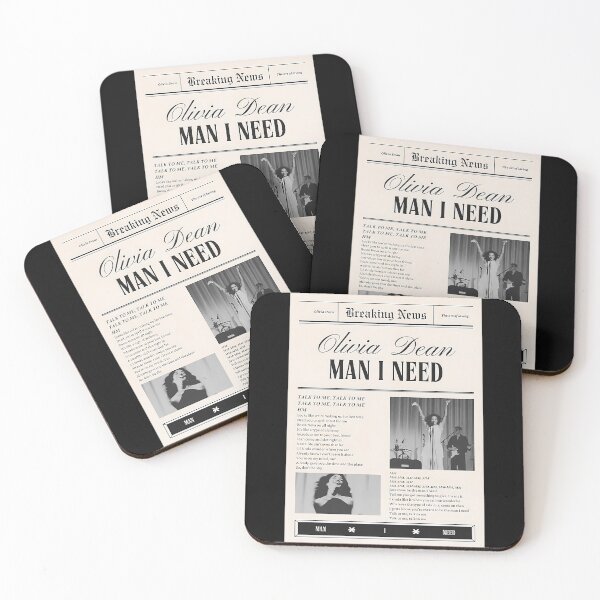 Item preview,  Olivia Dean Man I Need Newspaper  designed and sold by DAC-Art.