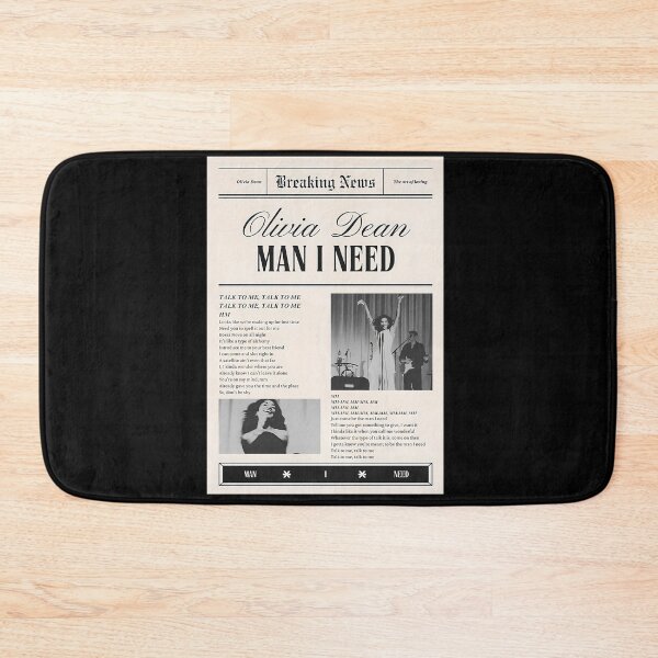 Item preview,  Olivia Dean Man I Need Newspaper  designed and sold by DAC-Art.
