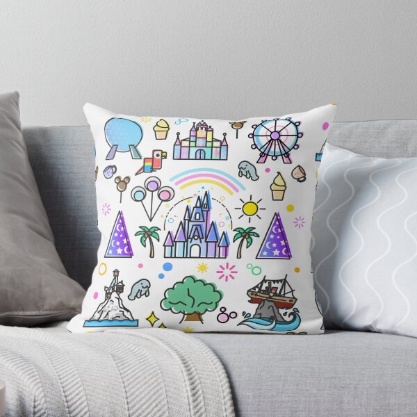 Happiest Place on Earth Pillow Covers, Disney Pillow Covers