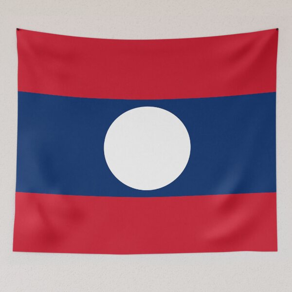 Item preview, Flag Of Laos LA designed and sold by shitpostee.