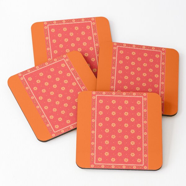 Item preview, Orange Cottage Daisy Quilt- Meadow Hill Inspired Floral designed and sold by Christina Lumenara.