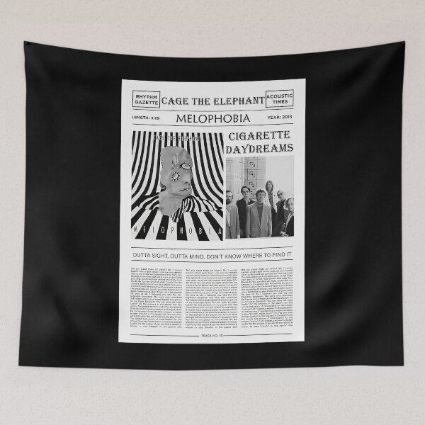 Item preview, Cage Newspapers Cigarette Daydreams designed and sold by DAC-Art.