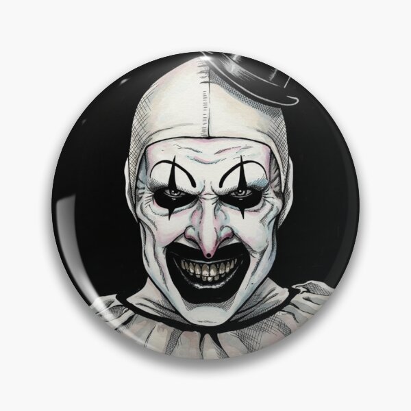 Item preview, Art The Clown Watercolor Horror Portrait designed and sold by LavinyArt.