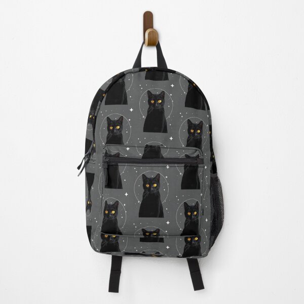 Item preview, Midnight Whiskers | Starry Gaze Black Cat & Celestial Art designed and sold by Felia001.