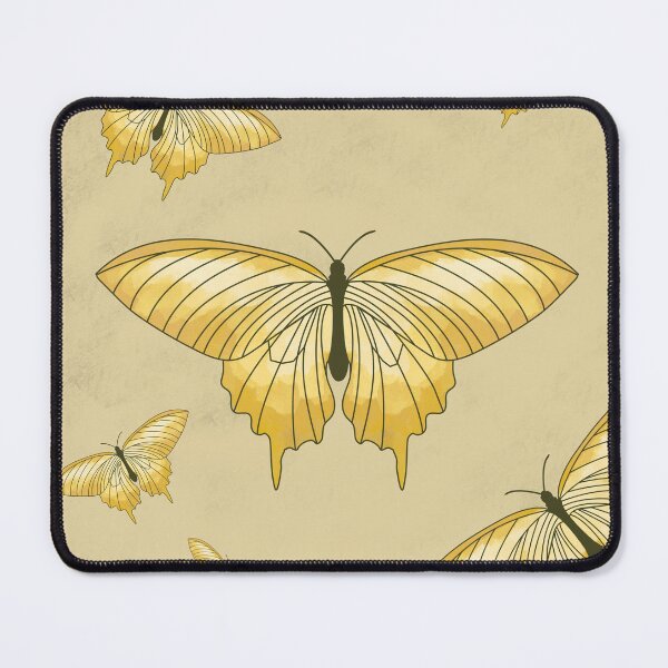 Item preview, Golden Butterfly Botanical Collage designed and sold by Fern&Lantern.