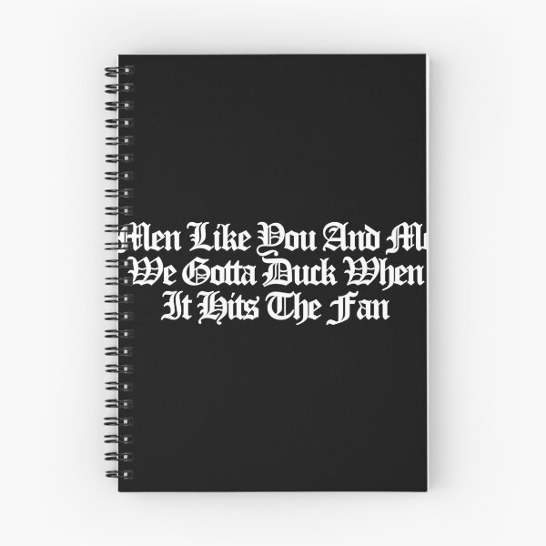 Item preview, Men Like You And Me We Gotta Duck When It Hits The Fan - The Audacity Art designed and sold by dsxclothing.
