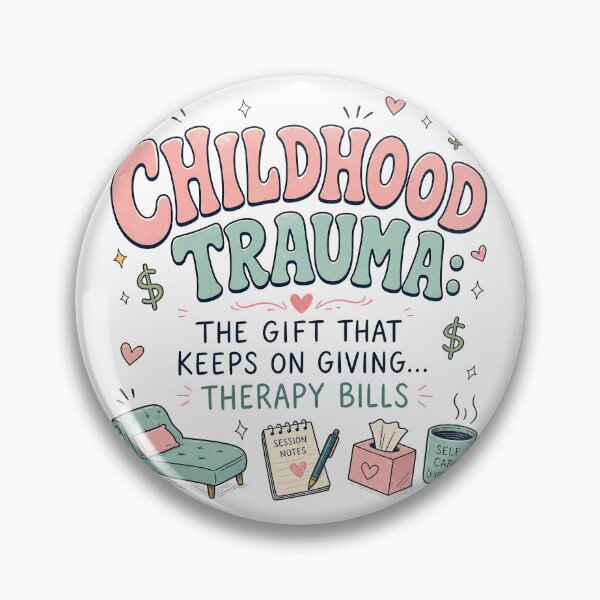 Item preview, Childhood Trauma keeps giving therapy bills designed and sold by 2guysyarn.