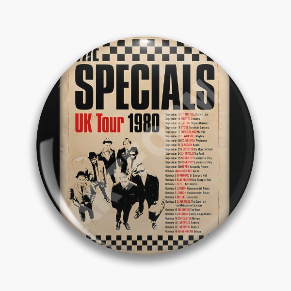 Item preview, The Specials Uk Tours  designed and sold by DAC-Art.