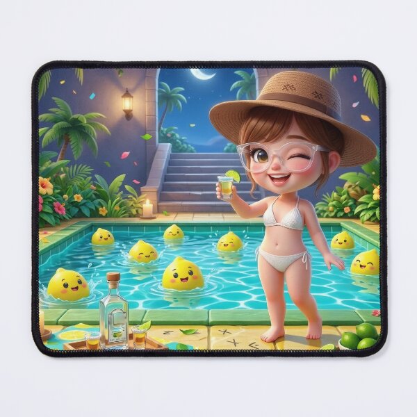 Item preview, Summer Vibes Bikini Girl designed and sold by Azurart2.