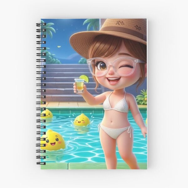 Item preview, Summer Vibes Bikini Girl designed and sold by Azurart2.