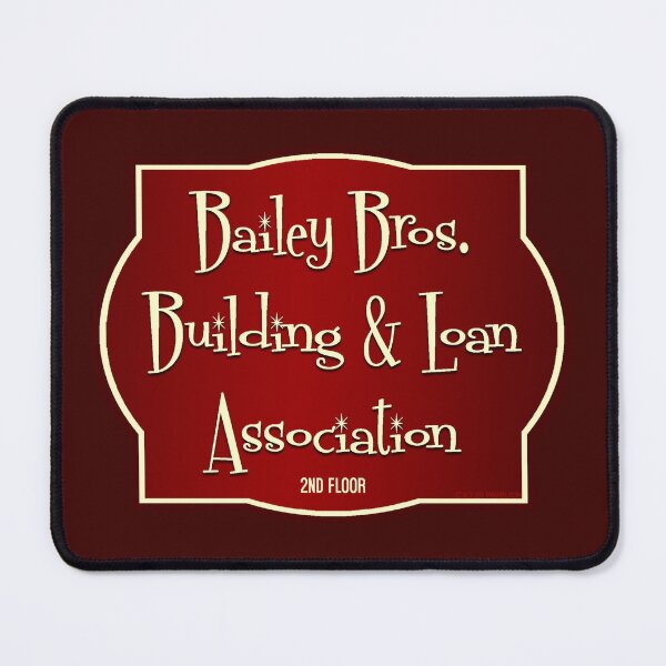 Item preview, Bailey Bros. Building and Loan Red designed and sold by Normbot2000.