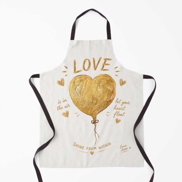Item preview, LOVE GOLD BALLOON | Romantic Glam Design | Elegant Celebration Art designed and sold by BlueberrySwan.