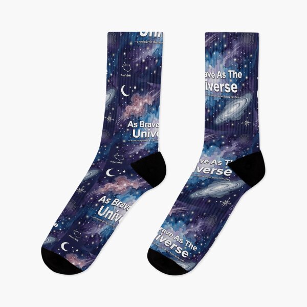 Item preview, As Brave As The Universe: Watercolor Space Poster designed and sold by artlife4.