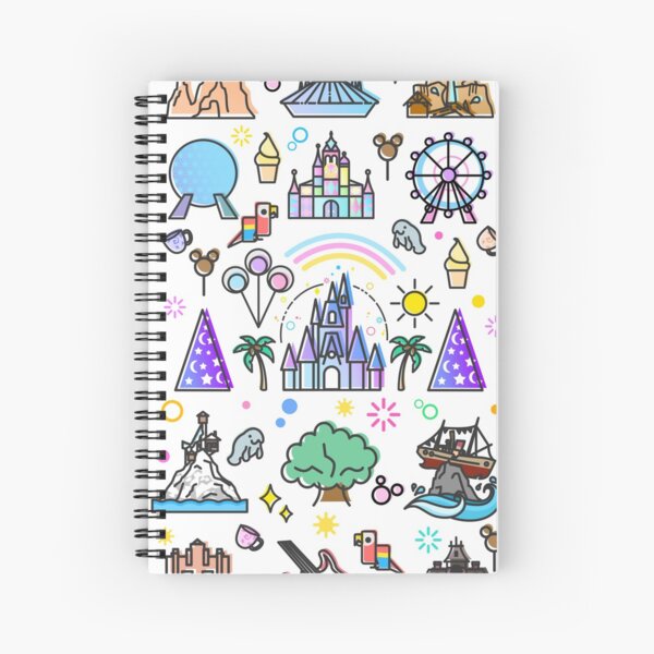La colección más feliz del lugar en la tierra. Es un mundo pequeño Cuaderno de espiral