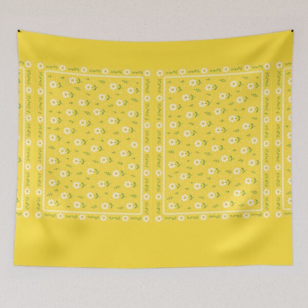 Item preview, Yellow Cottage Daisy Quilt- Meadow Hill Inspired Floral designed and sold by Christina Lumenara.