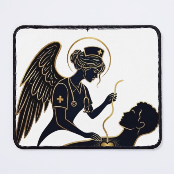 Item preview, Heal:Angelic Nurse Healing and Compassion designed and sold by Northern Glow Art.