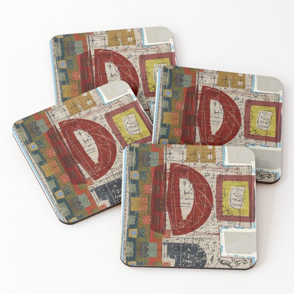 Item preview, Fashion Abstract Textile Art Collage designed and sold by Lifer Art and Design.