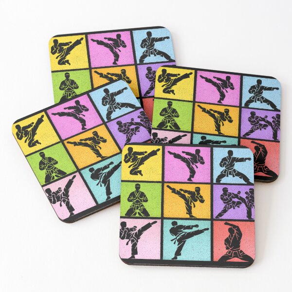 Item preview, Taekwondo Black Belt Pop Art Design designed and sold by redsharkuk.