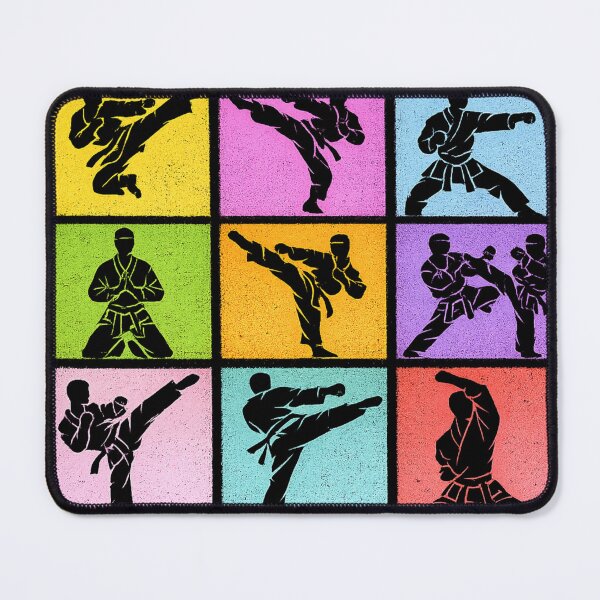 Item preview, Taekwondo Black Belt Pop Art Design designed and sold by redsharkuk.