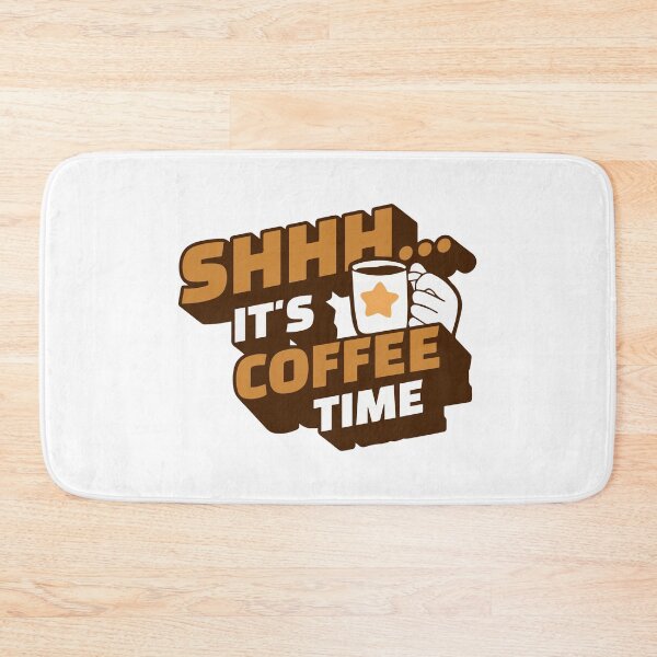 Item preview, Shhh It's Coffee Time Coffee Mug - Coffee Lovers Quote designed and sold by silviaarzamendia.