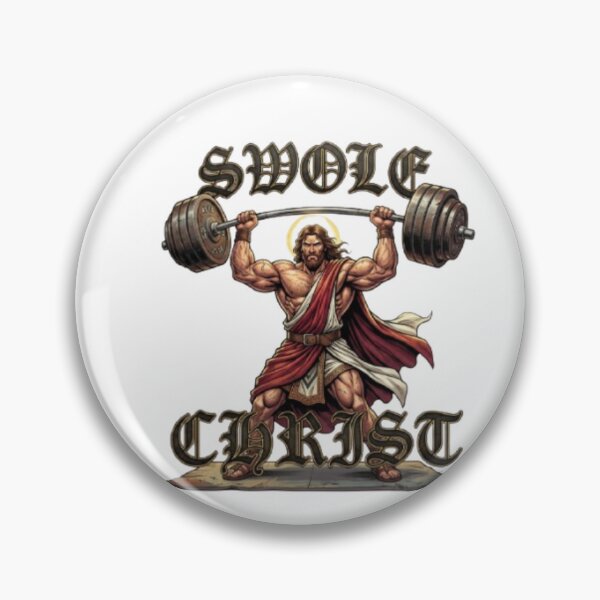 Item preview, Swole Christ Original Logo Gym Print  designed and sold by Swole-Christ.