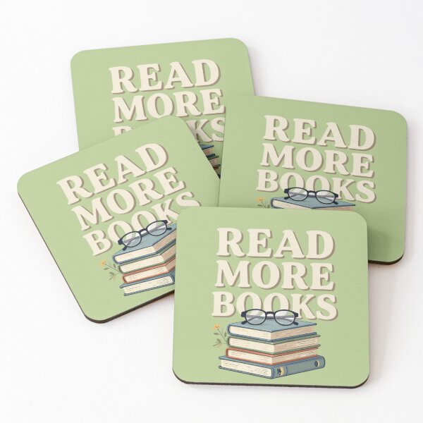 Item preview, Read More Books - Vintage Book Lover T-Shirt for Readers & Bookworms designed and sold by GoGreenlove.