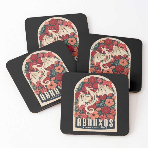 Item preview, Abraxos: Vintage Floral Dragon designed and sold by Drukva.