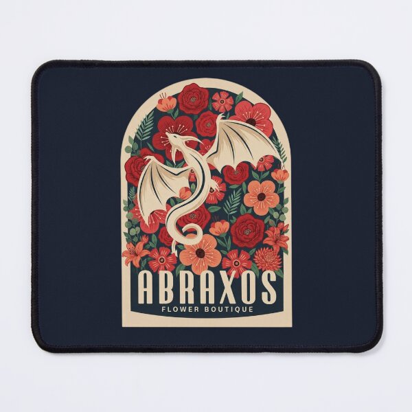Item preview, Abraxos: Vintage Floral Dragon designed and sold by Drukva.