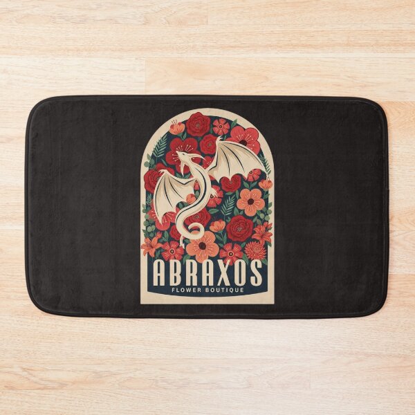 Item preview, Abraxos: Vintage Floral Dragon designed and sold by Drukva.