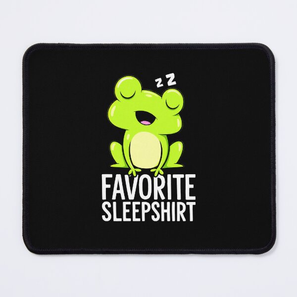 Item preview, Favorite Sleepshirt Cute Sleeping Frog Cartoon designed and sold by MiALopezArt.