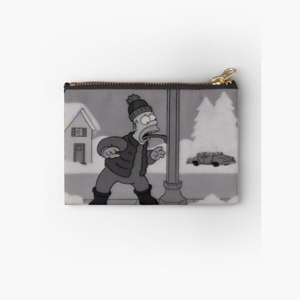 Item preview, Homer with his tongue frozen and stuck to a lamppost designed and sold by DohLab.