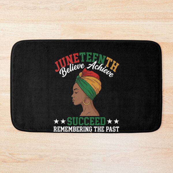 Item preview, Juneteenth Believe Achieve Succeed Remembering The Past Celebrating The Present Black Freedom Heritage designed and sold by SofenArt.